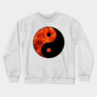 ying yang Crewneck Sweatshirt